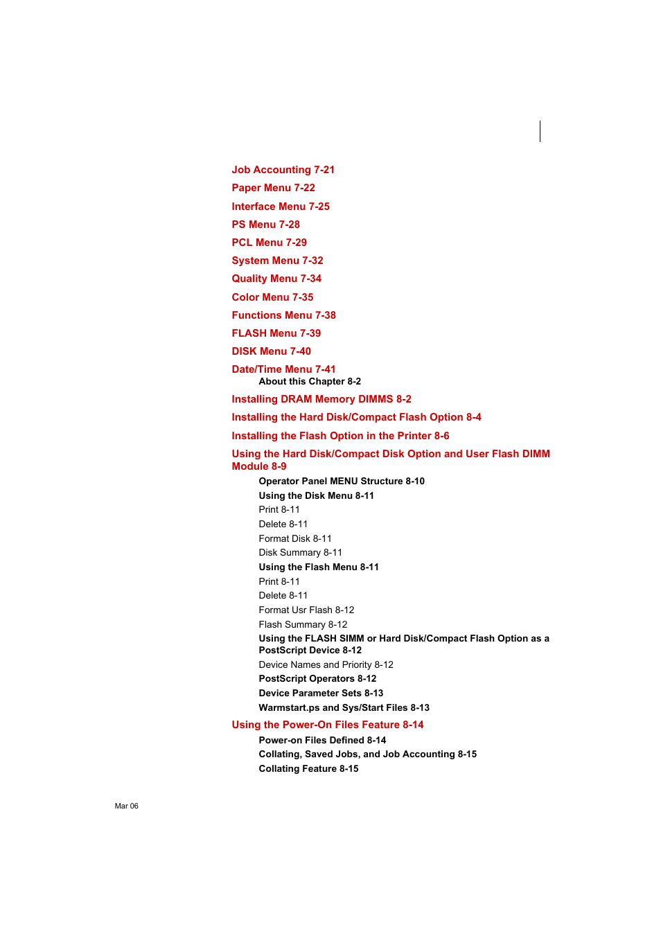 Tally Genicom Intelliprint 8026DN User Manual | Page 13 / 260