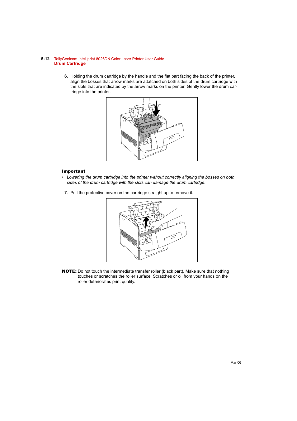 Tally Genicom Intelliprint 8026DN User Manual | Page 130 / 260