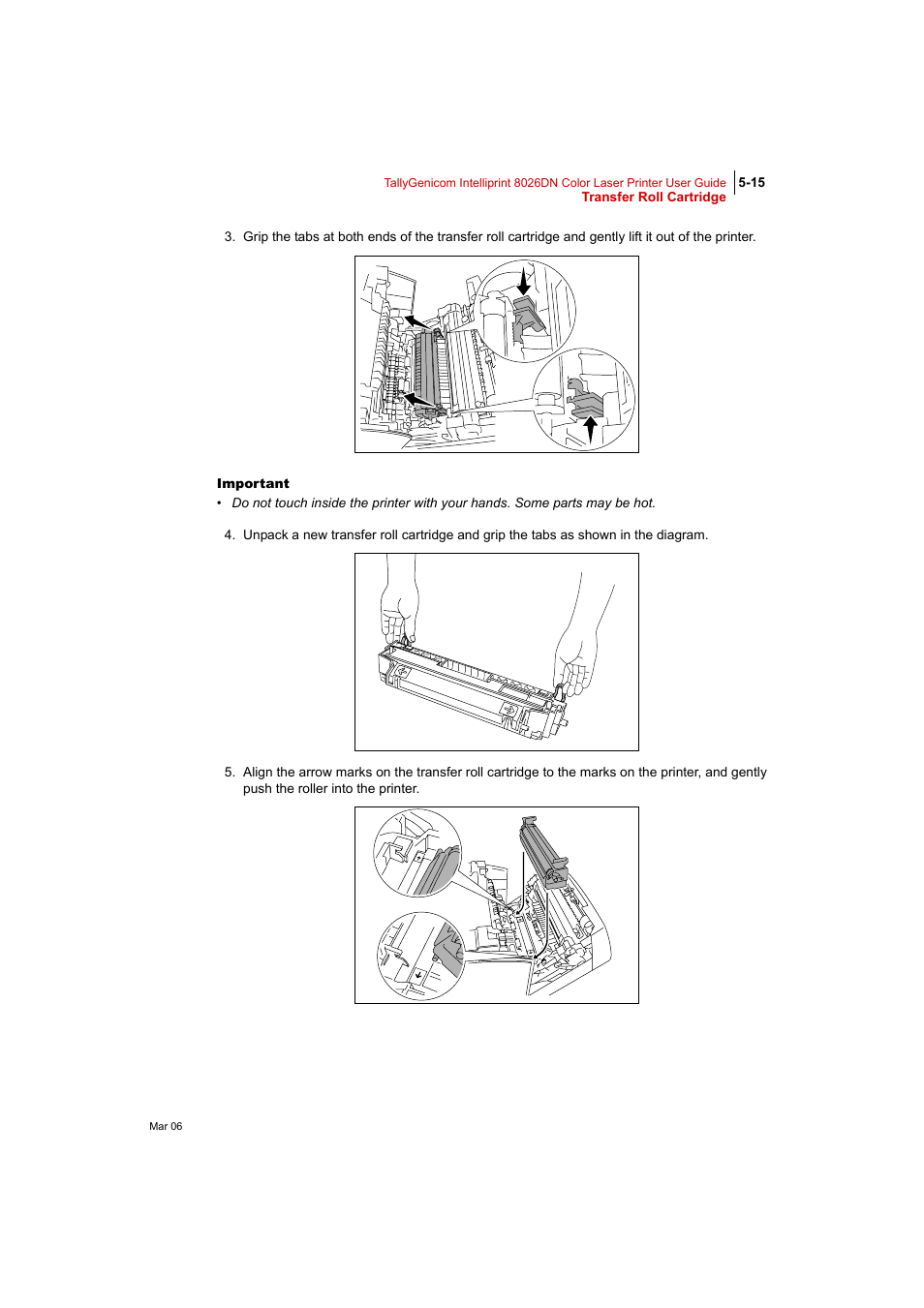 Tally Genicom Intelliprint 8026DN User Manual | Page 133 / 260
