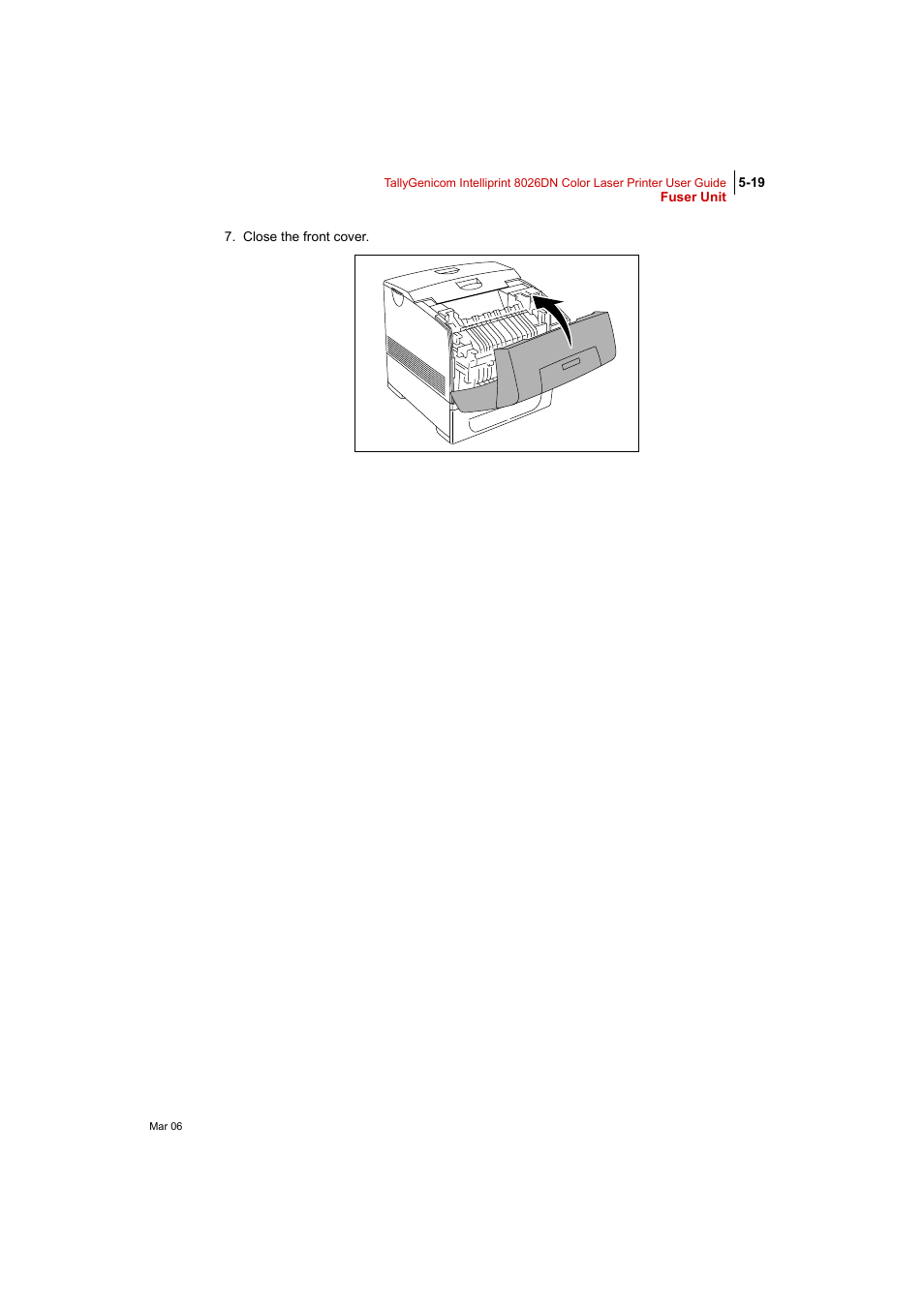 Tally Genicom Intelliprint 8026DN User Manual | Page 137 / 260