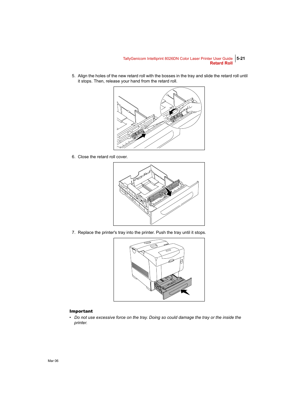 Tally Genicom Intelliprint 8026DN User Manual | Page 139 / 260