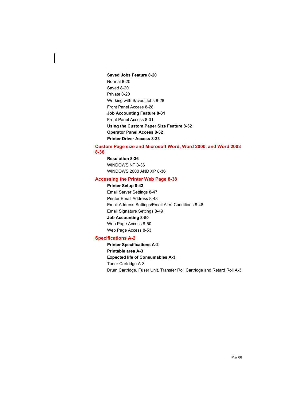 Tally Genicom Intelliprint 8026DN User Manual | Page 14 / 260