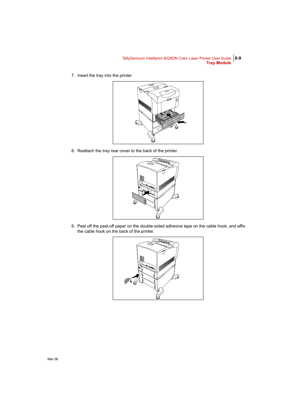Tally Genicom Intelliprint 8026DN User Manual | Page 149 / 260