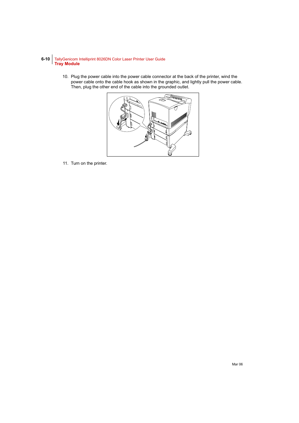 Tally Genicom Intelliprint 8026DN User Manual | Page 150 / 260
