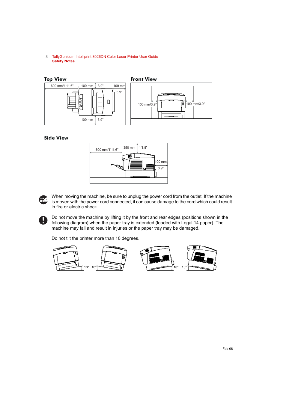 Tally Genicom Intelliprint 8026DN User Manual | Page 18 / 260