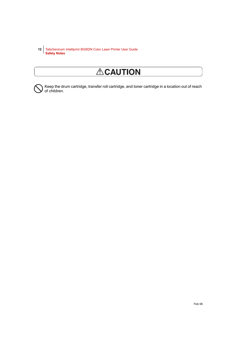 Tally Genicom Intelliprint 8026DN User Manual | Page 26 / 260