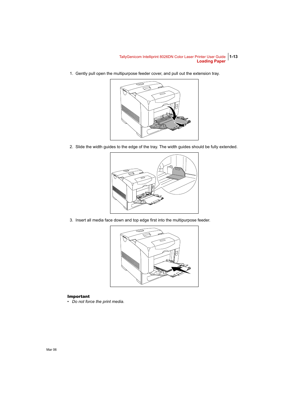 Tally Genicom Intelliprint 8026DN User Manual | Page 41 / 260