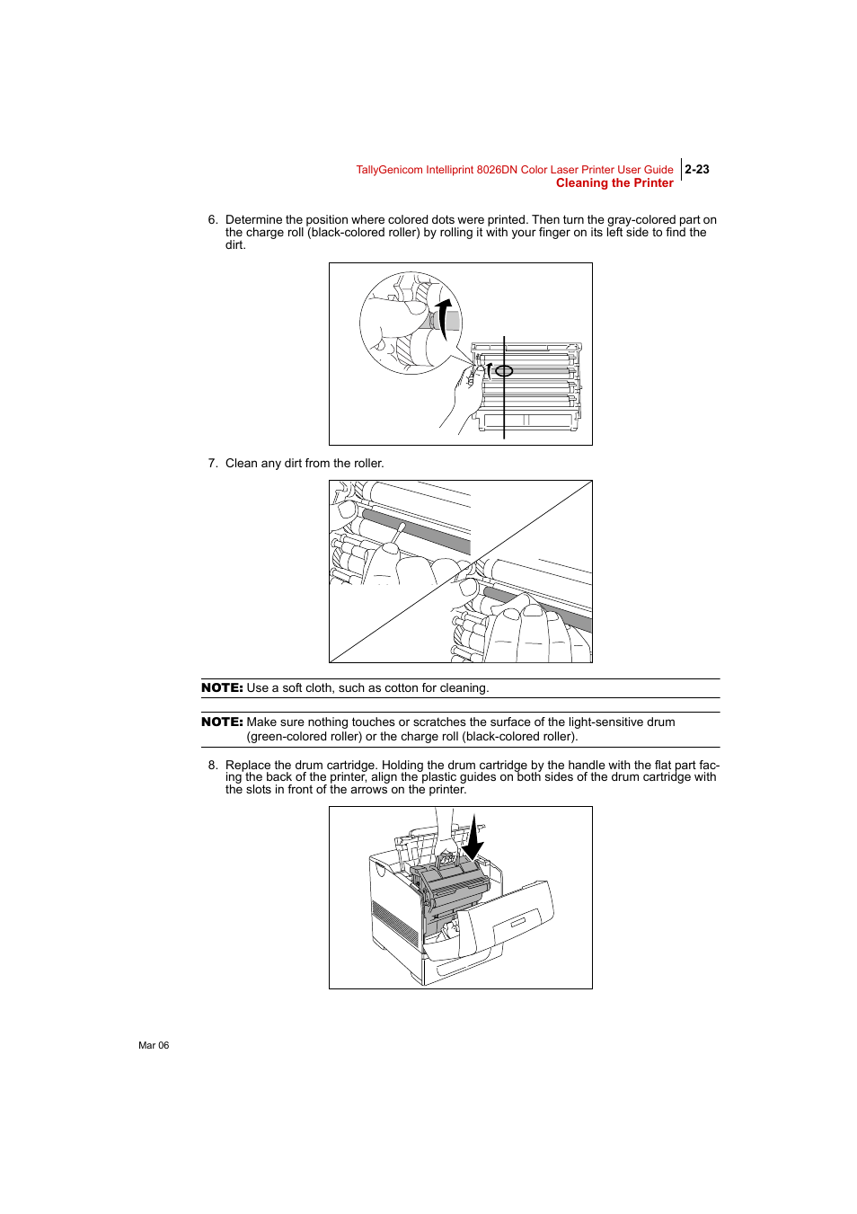 Tally Genicom Intelliprint 8026DN User Manual | Page 79 / 260