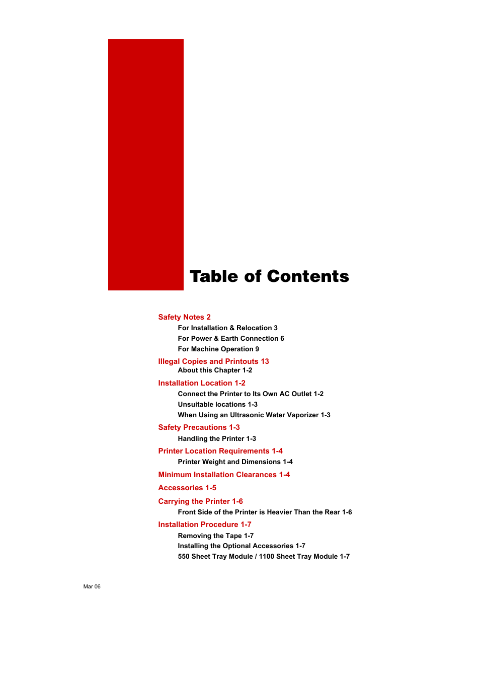 Tally Genicom Intelliprint 8026DN User Manual | Page 9 / 260
