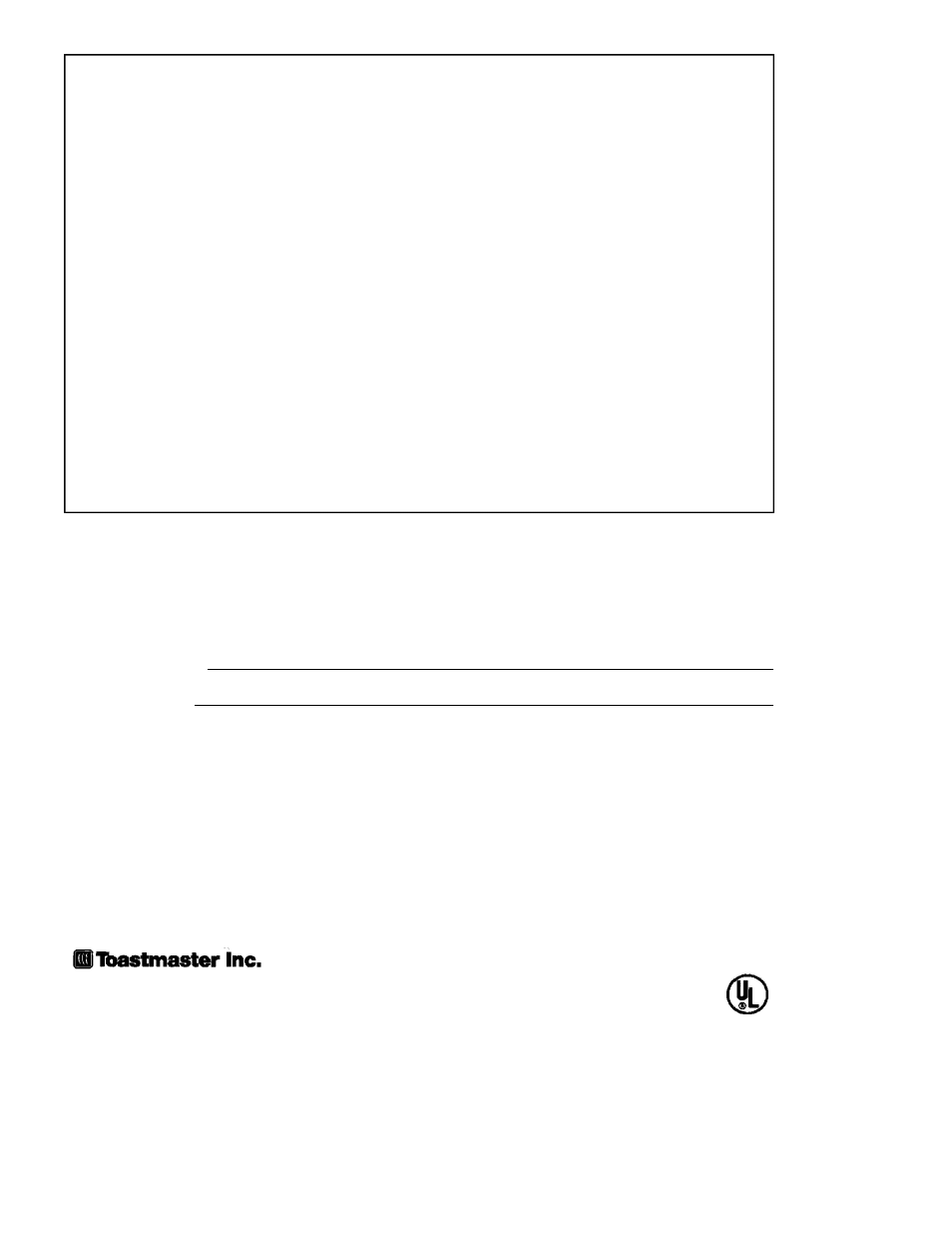 One year limited warranty, Keep dated sales receipt for warranty service | Toastmaster 1188 User Manual | Page 63 / 63