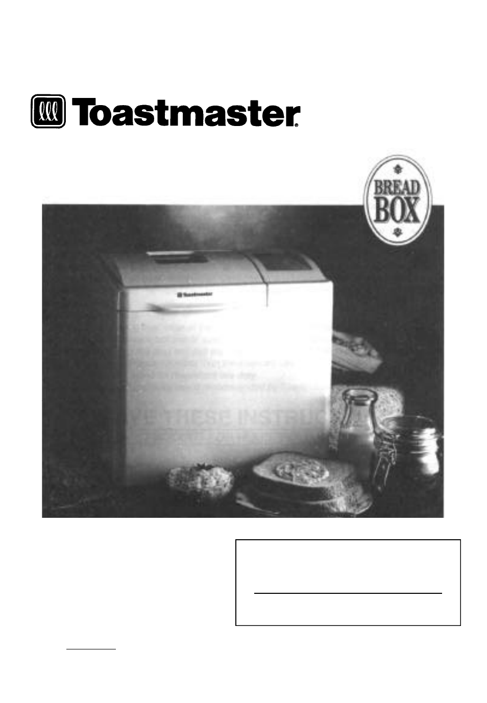Toastmaster 1195 User Manual | 31 pages