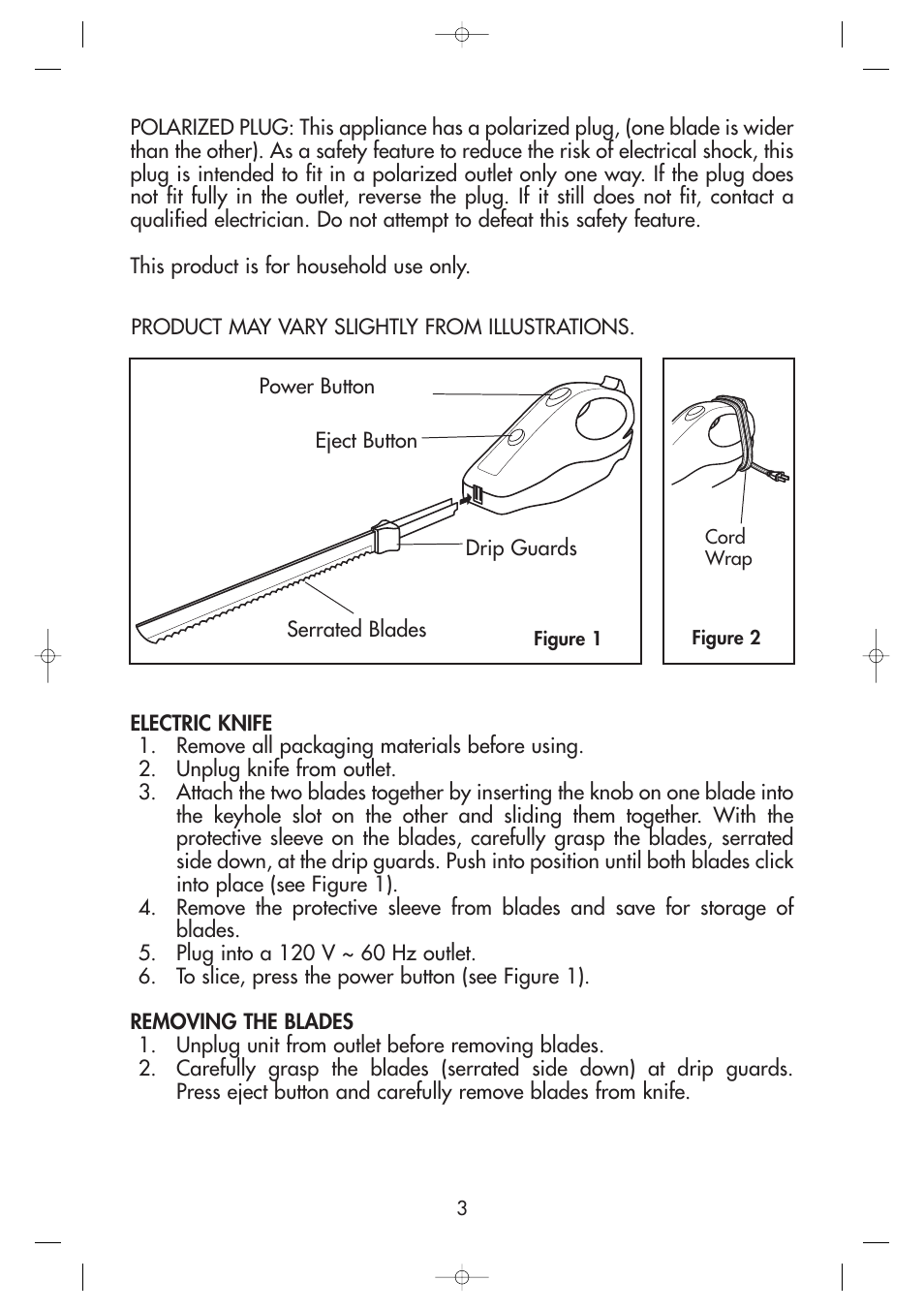 Toastmaster 6104 User Manual | Page 3 / 5