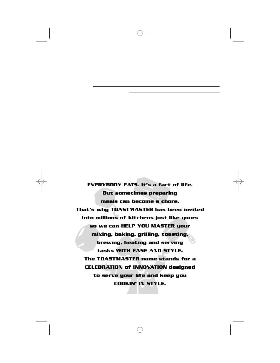 Toastmaster TCO2B User Manual | Page 5 / 5