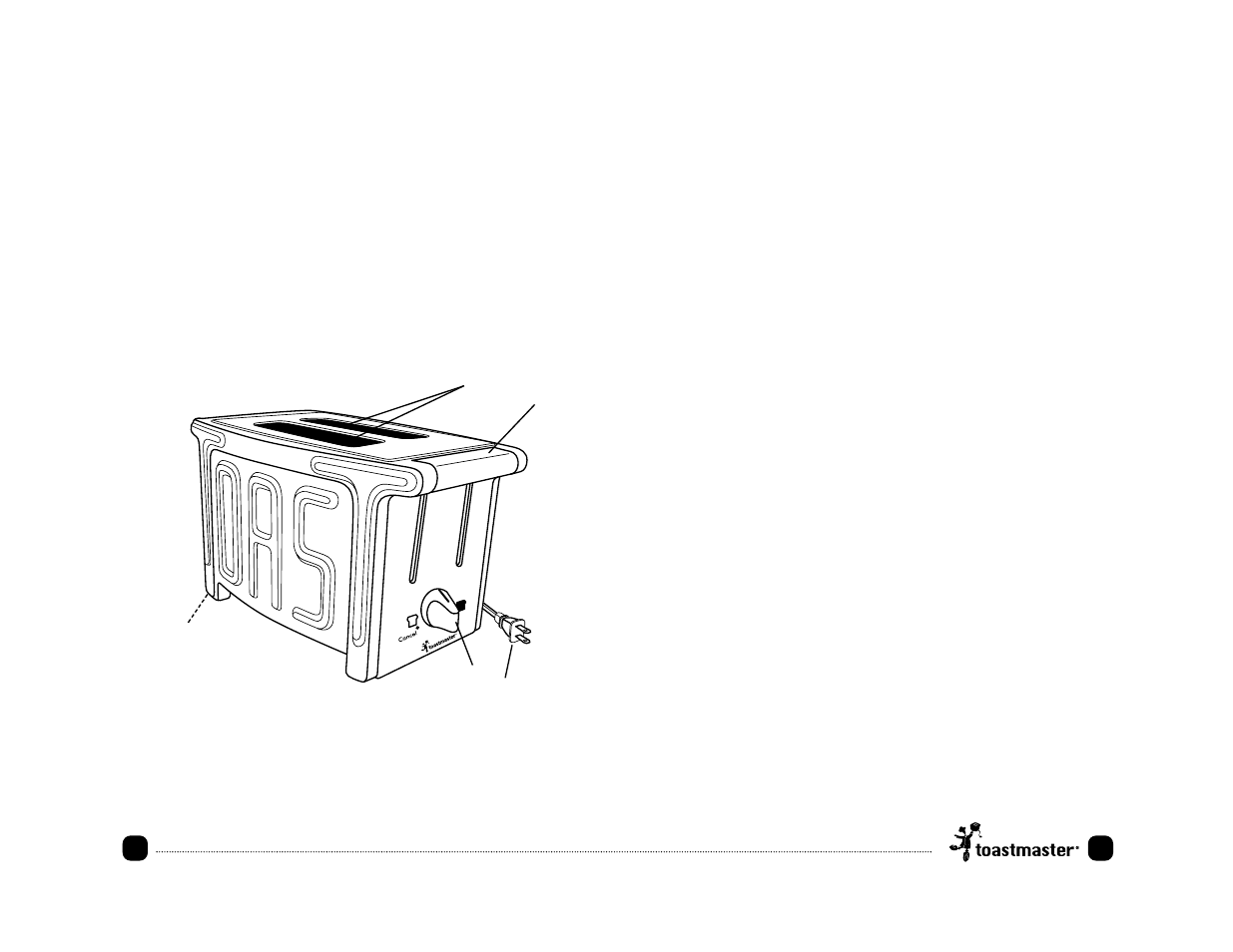 Plasticizer warning, Getting to know your toastmaster toaster, Operating instructions | Toasting instructions | Toastmaster T2200 User Manual | Page 6 / 15