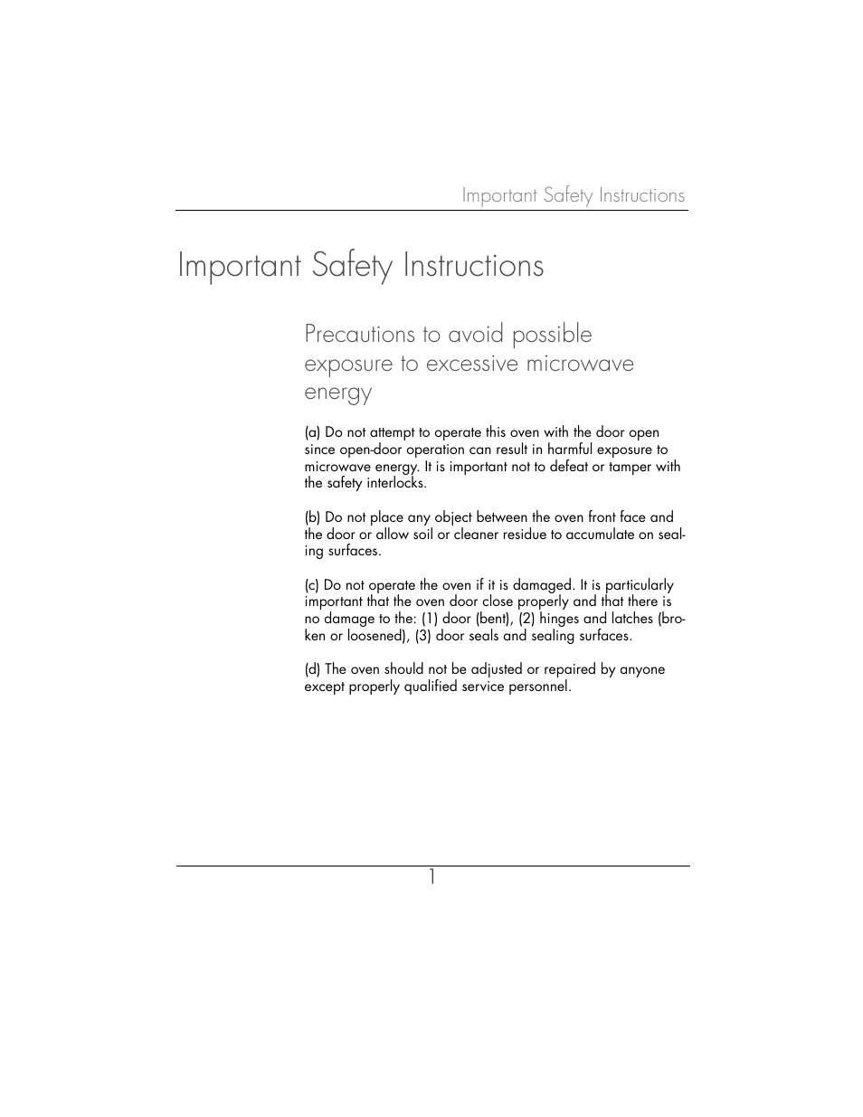 Important safety instructions | Toastmaster WBYMW1 User Manual | Page 2 / 85