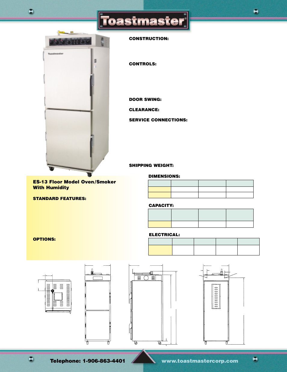 Smokers | Toastmaster SC-14 User Manual | Page 5 / 11