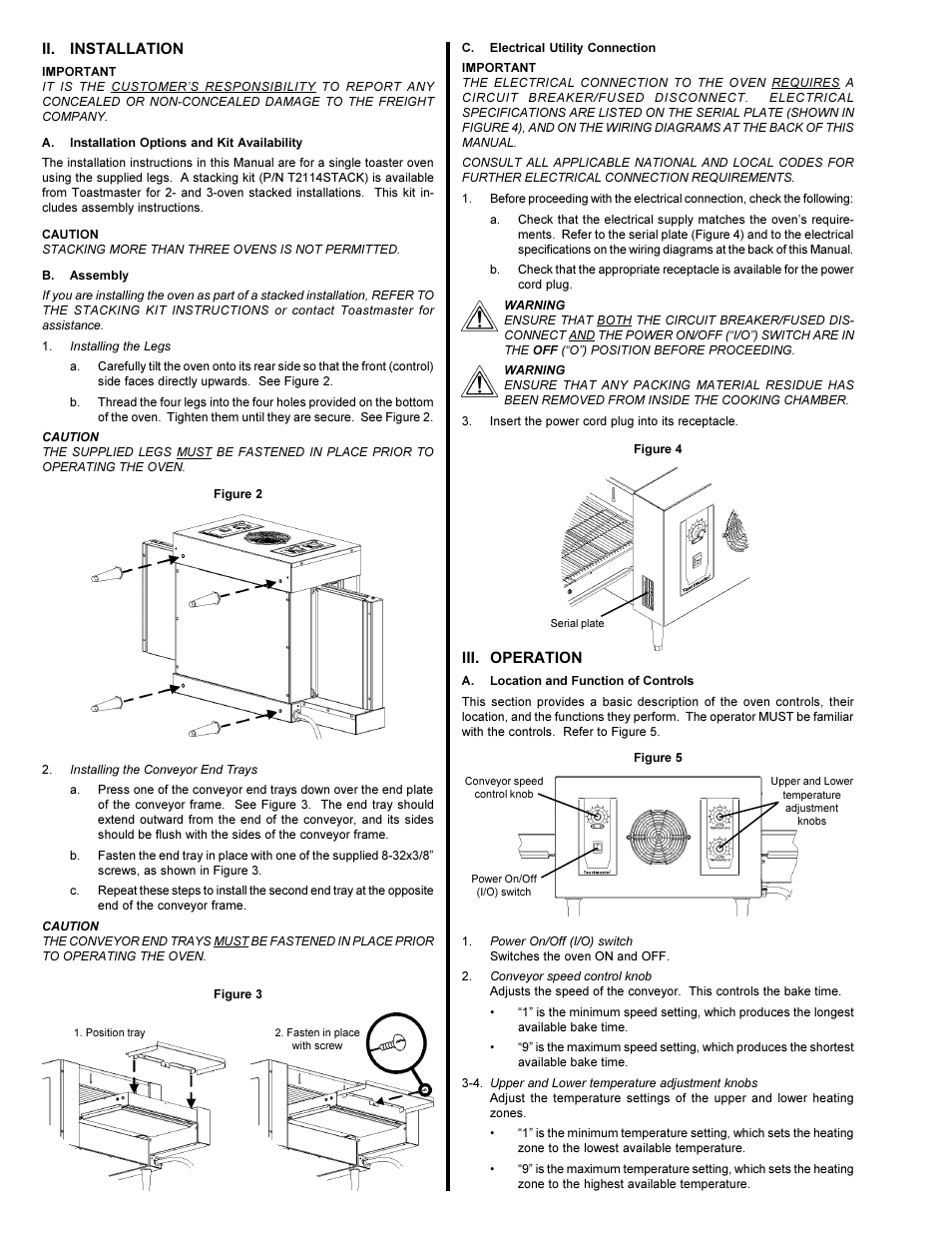 Toastmaster TC2000 User Manual | Page 2 / 4