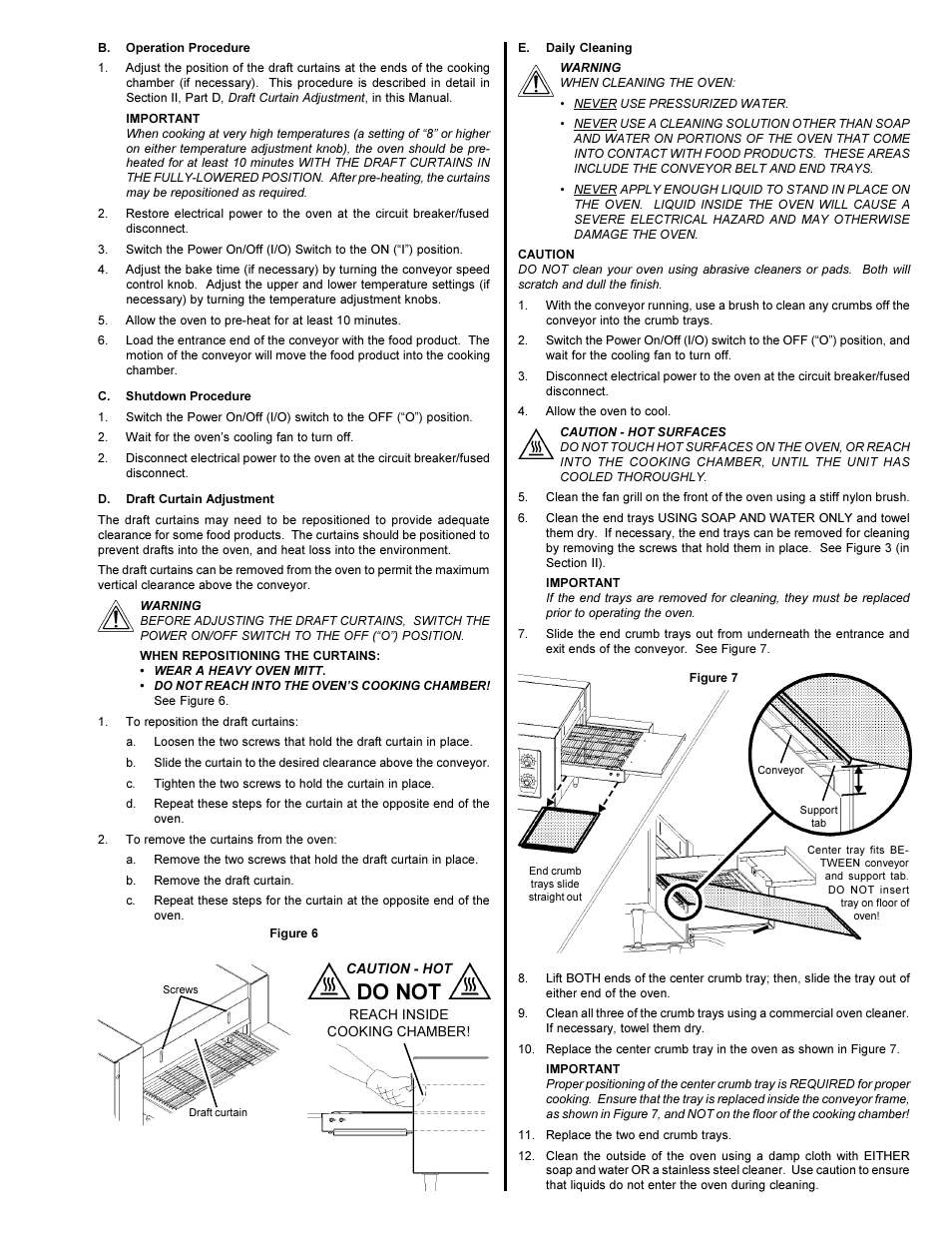 Do not | Toastmaster TC2000 User Manual | Page 3 / 4