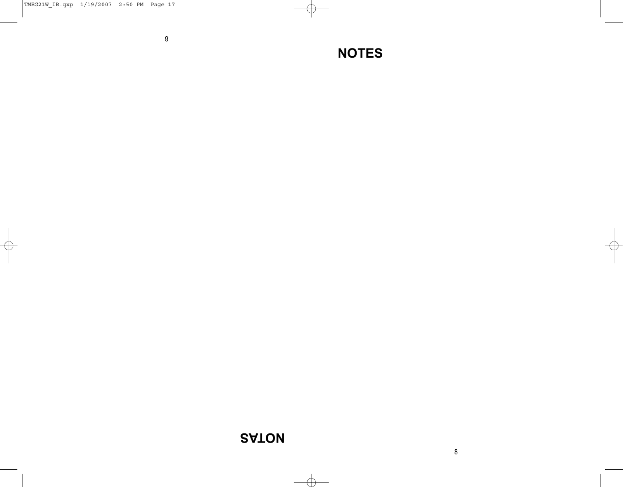 Toastmaster TMEG21W User Manual | Page 9 / 10