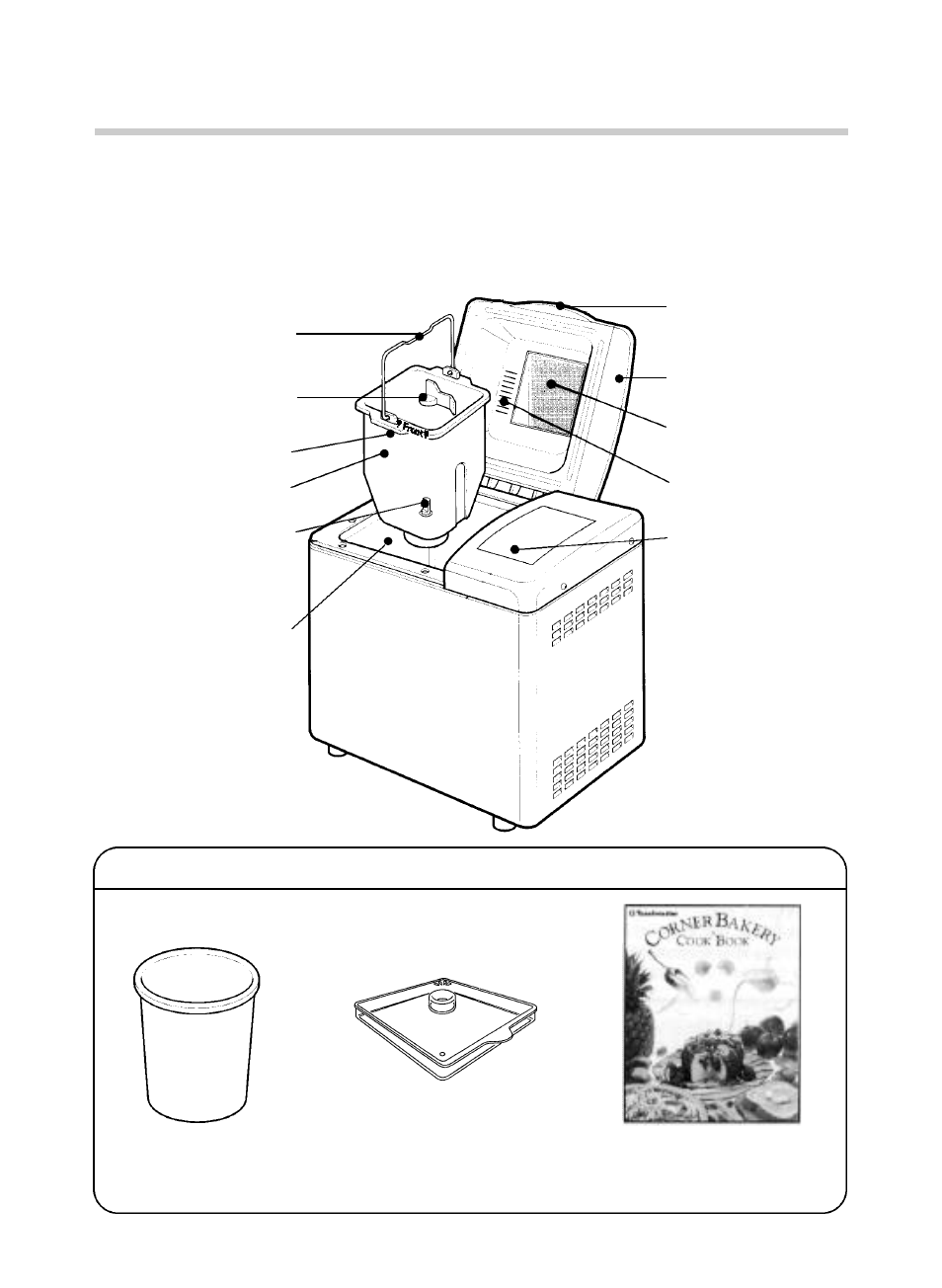 Pa rt s | Toastmaster 1183X User Manual | Page 5 / 24