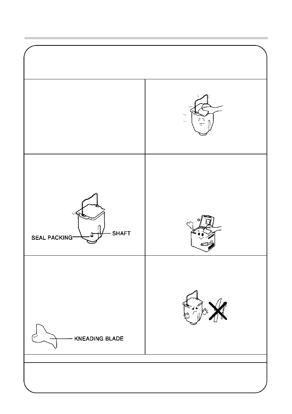 Cleaning instructions | Toastmaster 1183 User Manual | Page 16 / 24