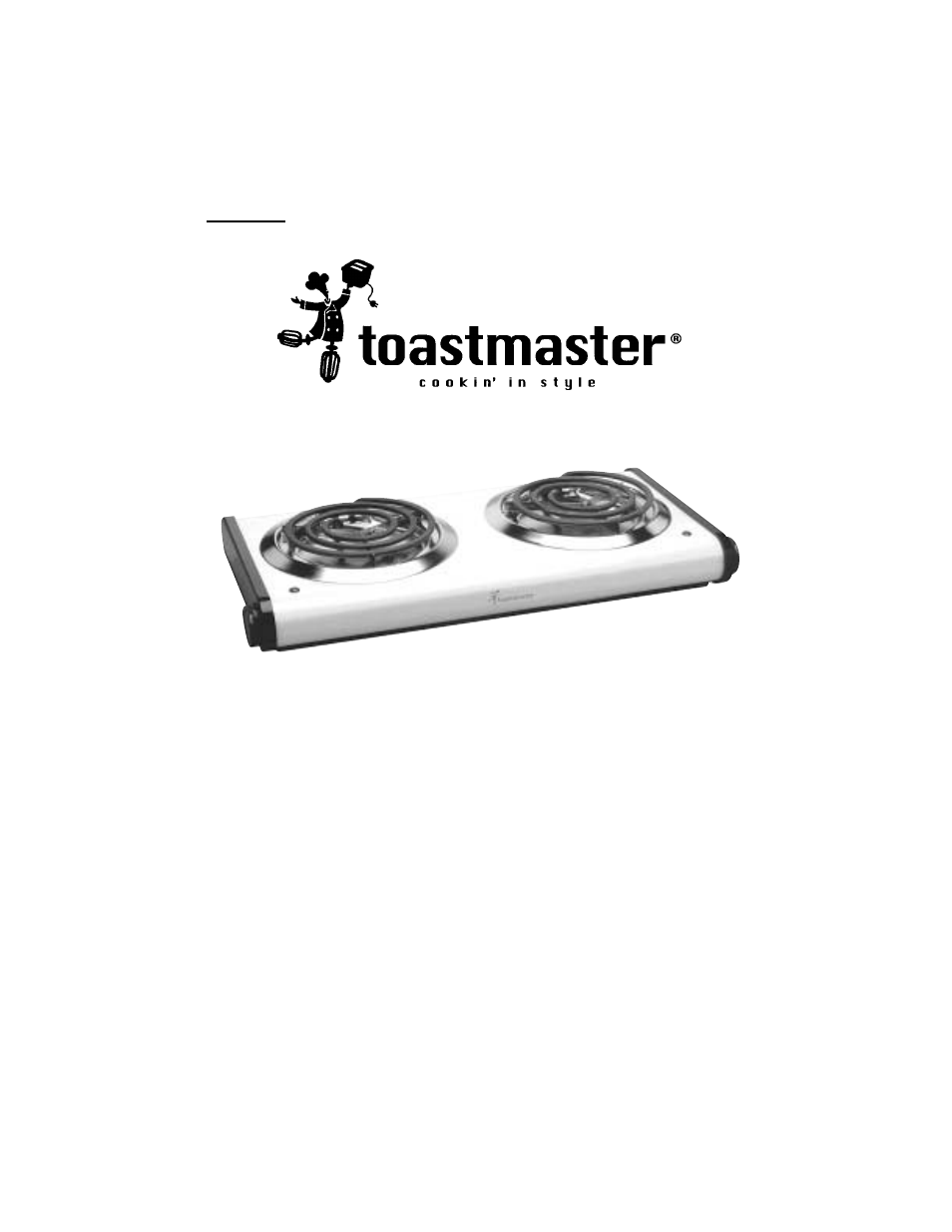 Toastmaster TTS2 User Manual | 24 pages