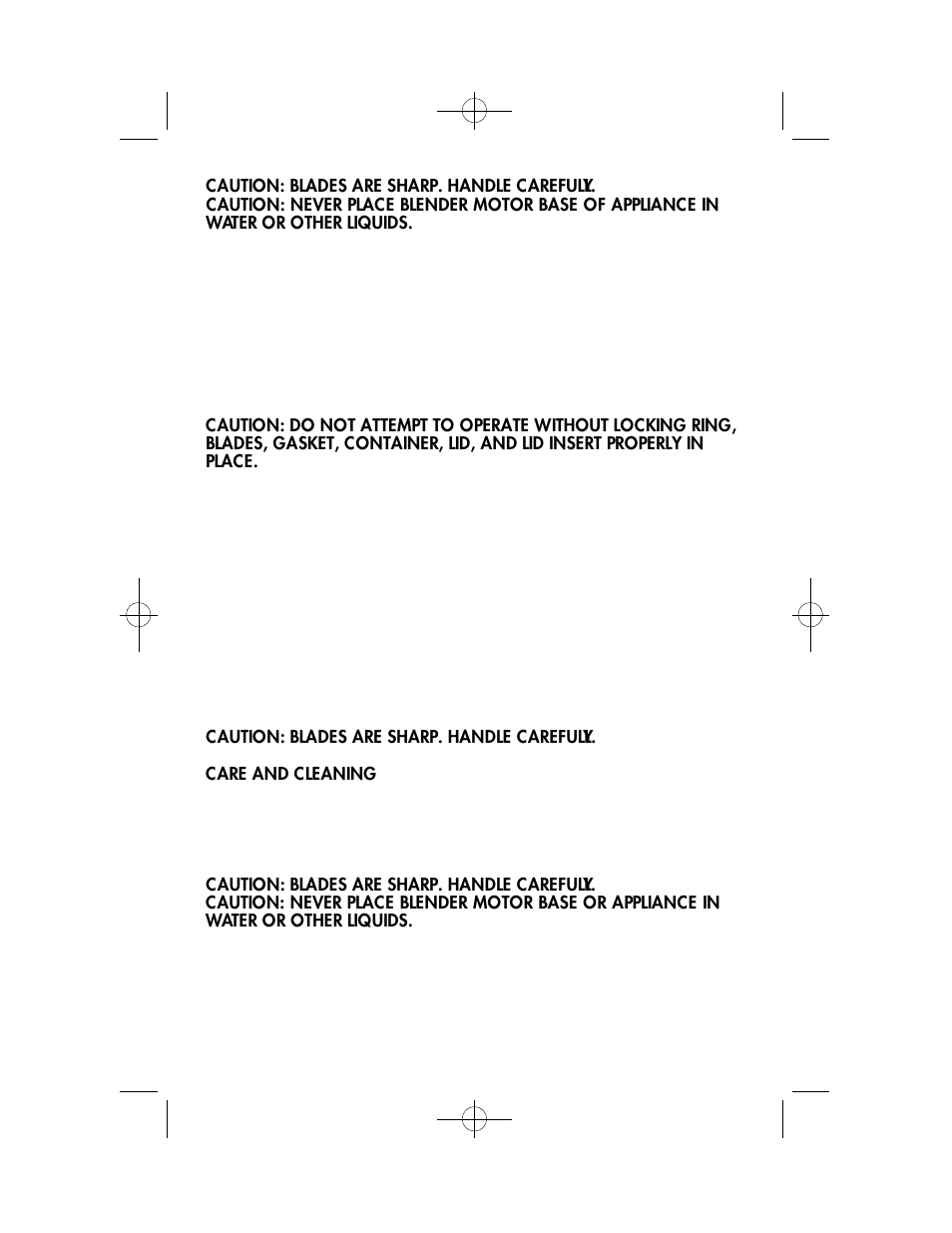 Toastmaster TB8 User Manual | Page 4 / 19