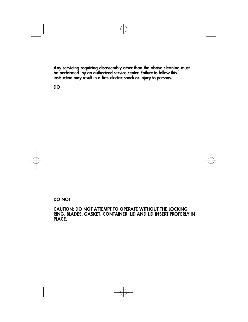 Toastmaster TB8 User Manual | Page 5 / 19