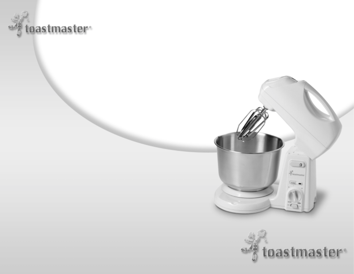 Electric s tand m ixer | Toastmaster TMSM350 User Manual | Page 26 / 26