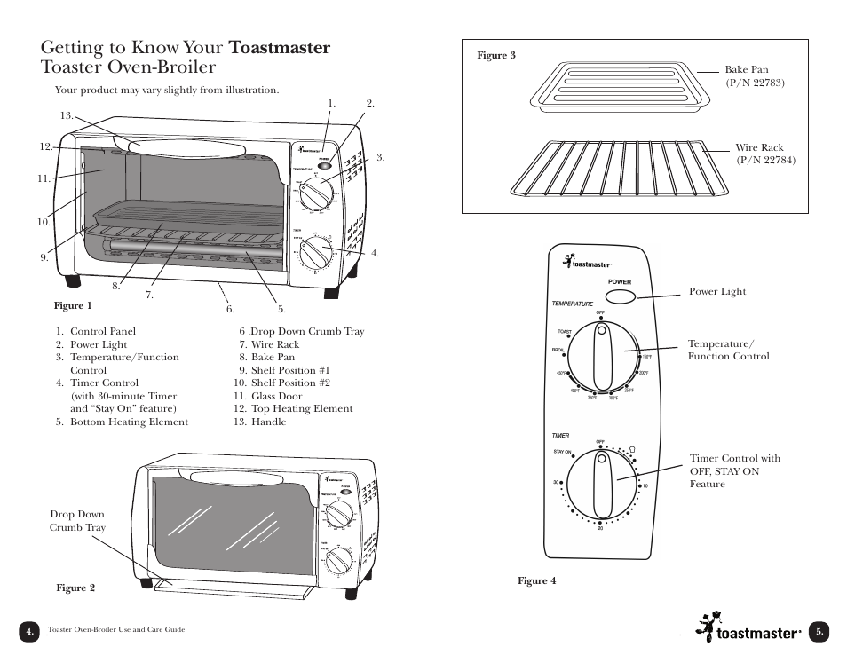 Toastmaster TOV350W User Manual | Page 6 / 22