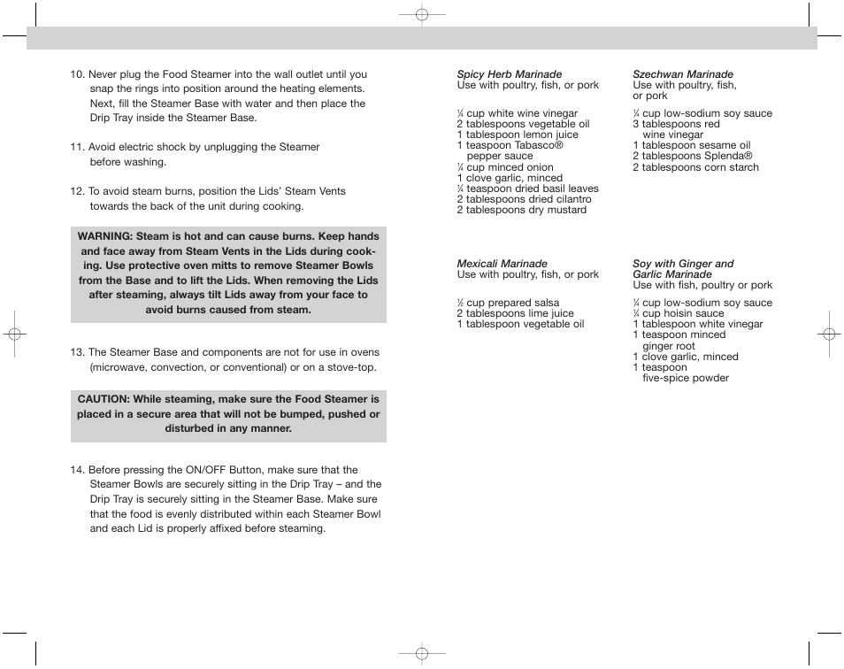 Toastmaster EST7 User Manual | Page 6 / 48