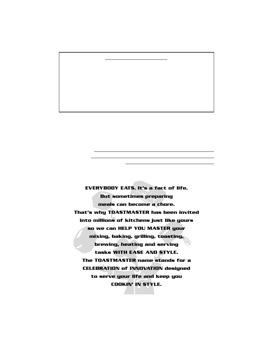 Toastmaster 353CAN User Manual | Page 8 / 8