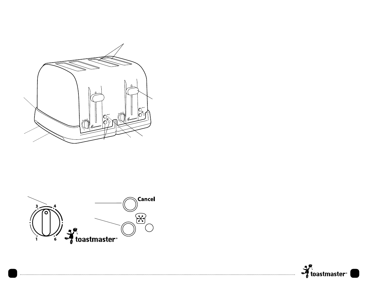 Toasting instructions, Defrost/toasting instructions, Getting to know your toaster | Toastmaster T475C User Manual | Page 5 / 14