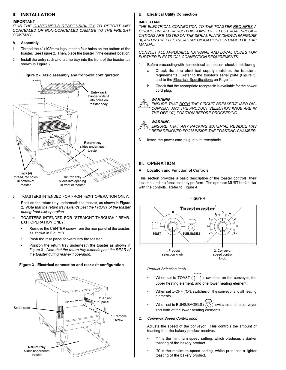Toastmaster TC18 User Manual | Page 2 / 4