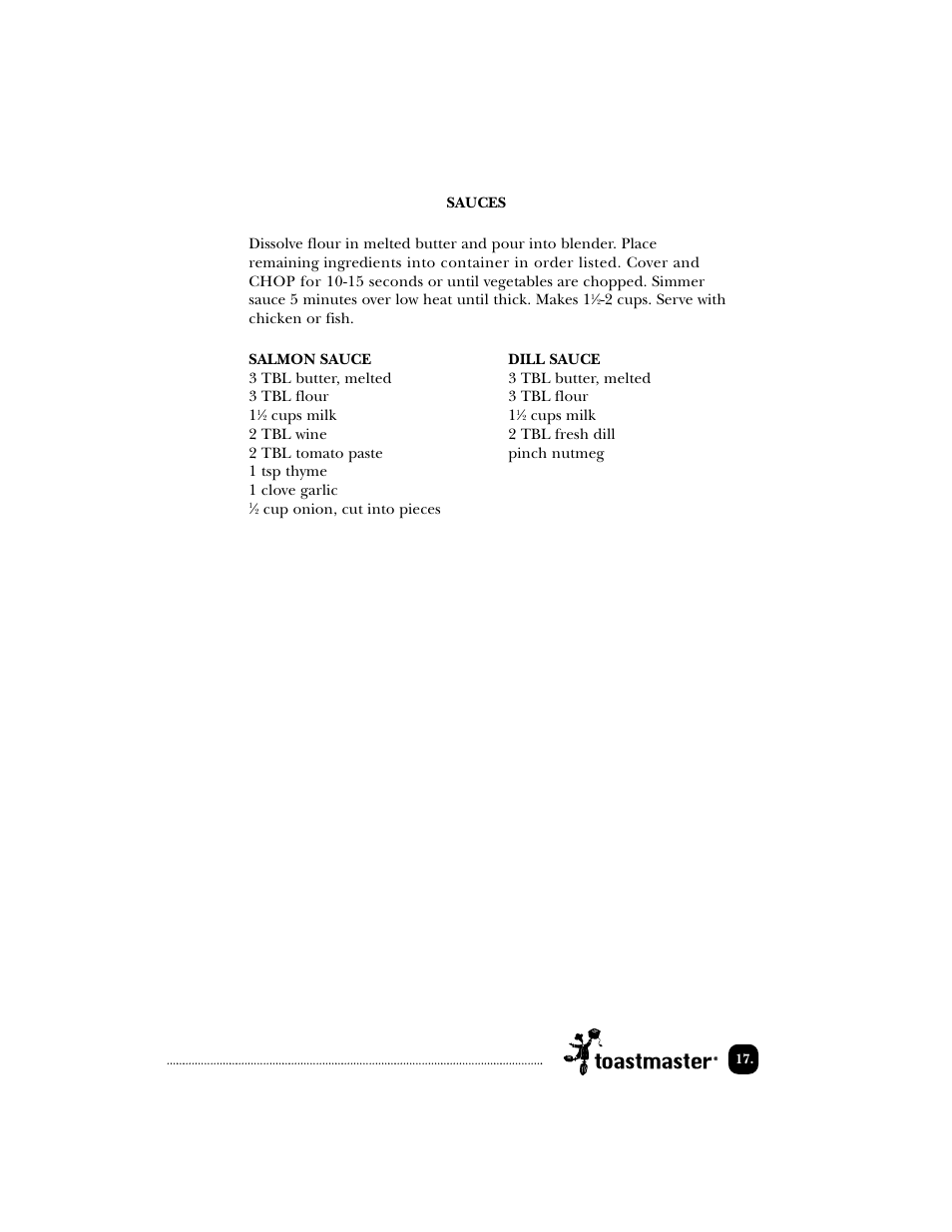 Toastmaster EDBL12 User Manual | Page 18 / 26