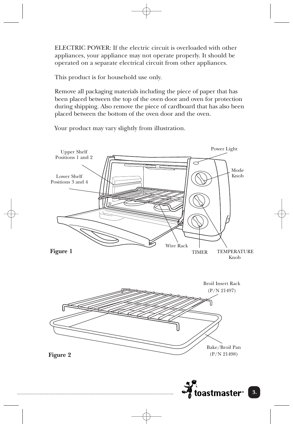 Toastmaster 357SCAN User Manual | Page 4 / 15