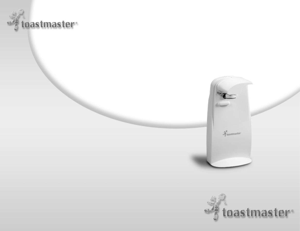 Tall c an o pener | Toastmaster 2249IB User Manual | Page 10 / 10