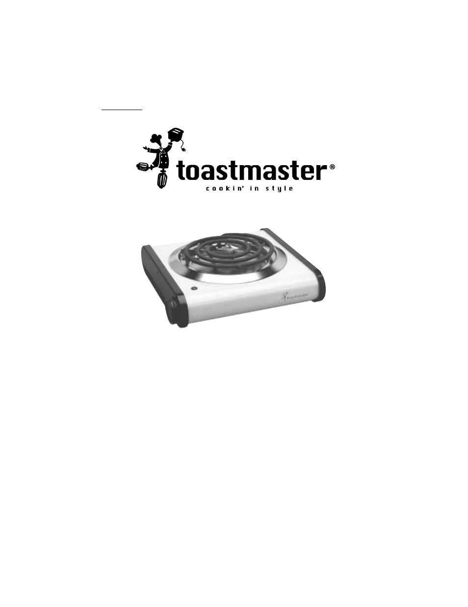 Toastmaster TTS1 User Manual | 24 pages