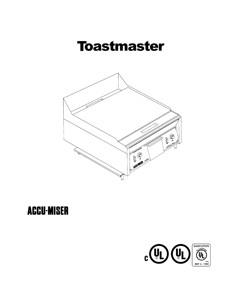 Toastmaster AACU-MISER AM24SS User Manual | 16 pages