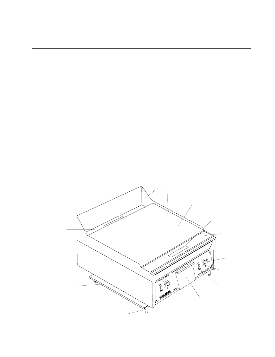 Description | Toastmaster AACU-MISER AM24SS User Manual | Page 5 / 16