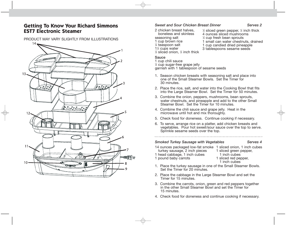 Toastmaster EST7CAN User Manual | Page 41 / 48