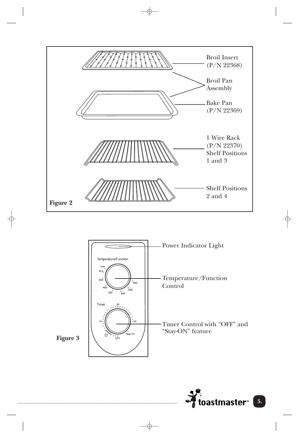Toastmaster TOV200CAN User Manual | Page 6 / 22