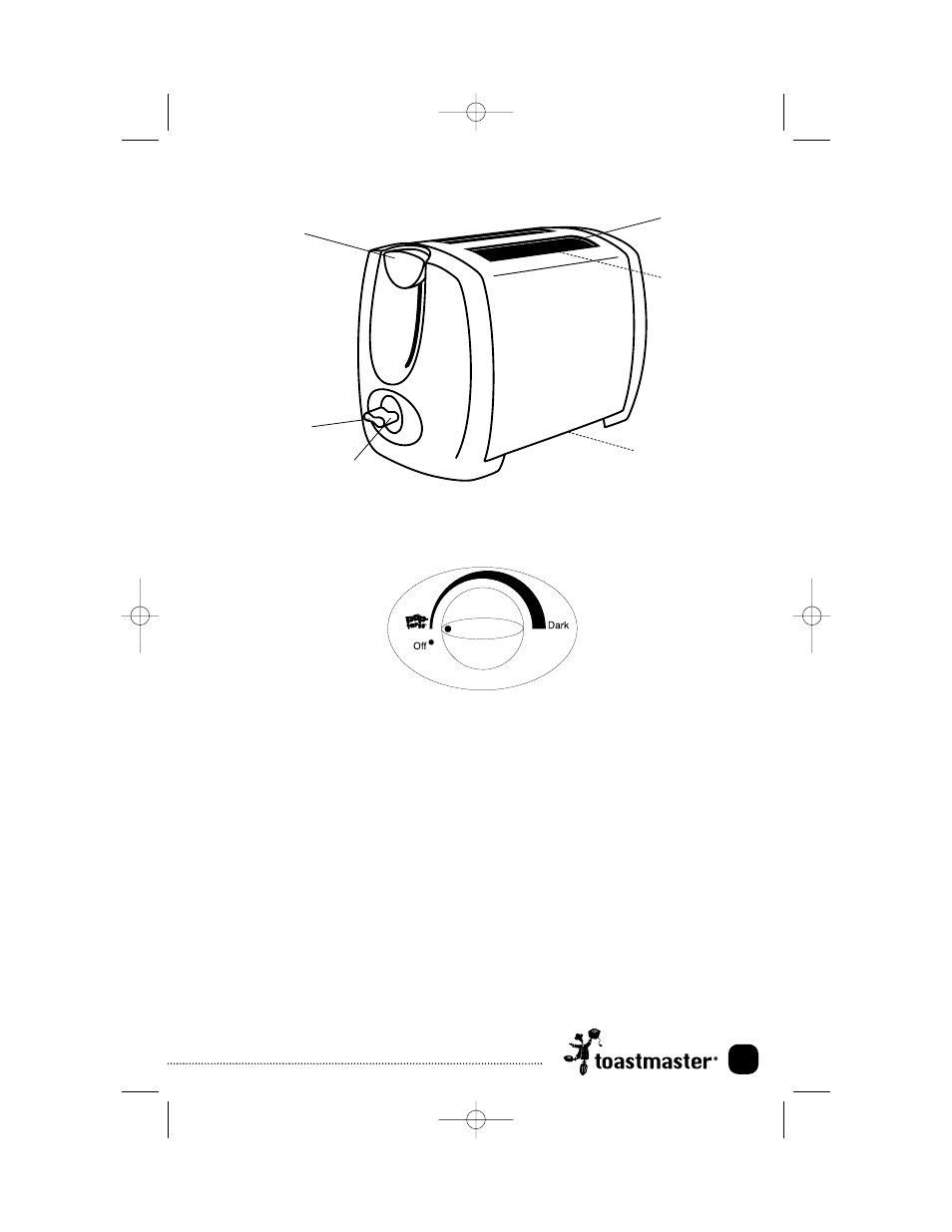Toasting instructions | Toastmaster T2010CTW User Manual | Page 4 / 9