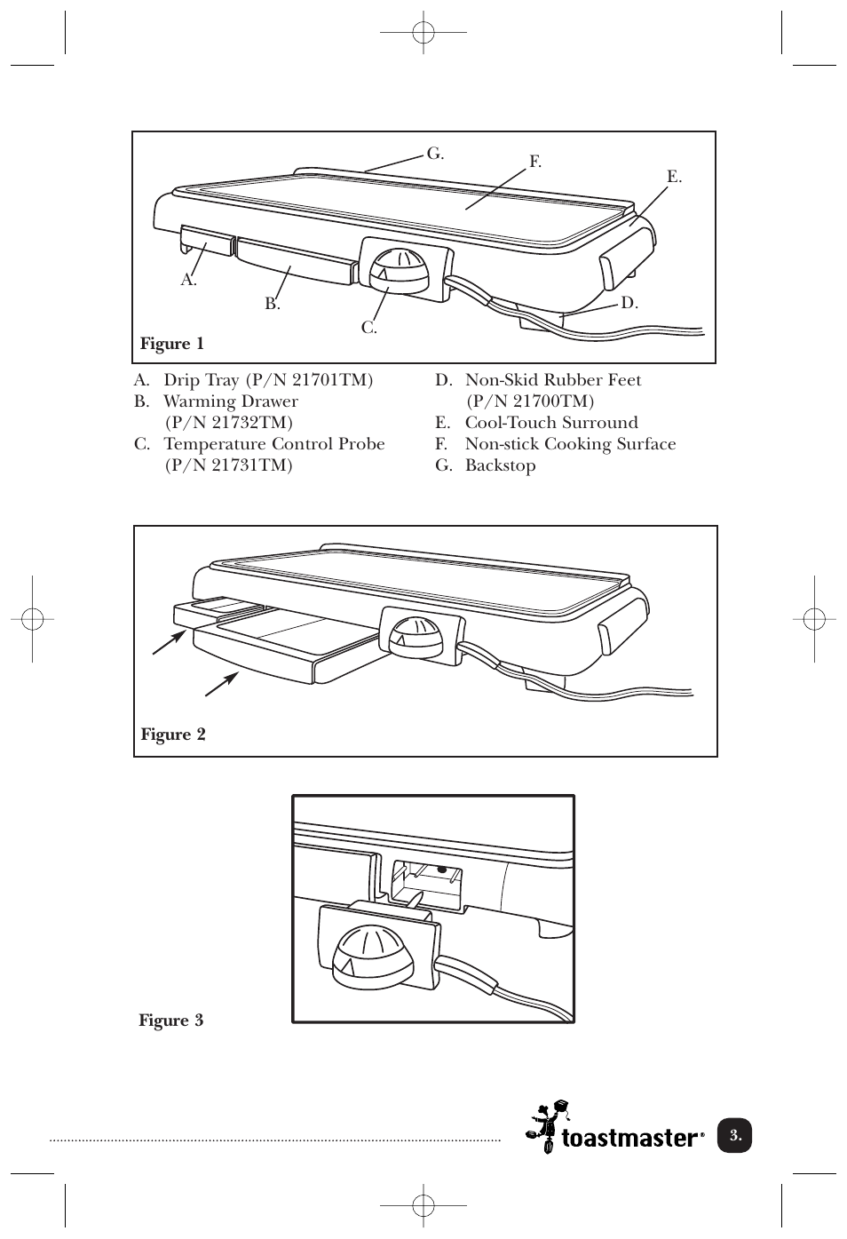 Toastmaster TG21WCAN  EN User Manual | Page 4 / 9