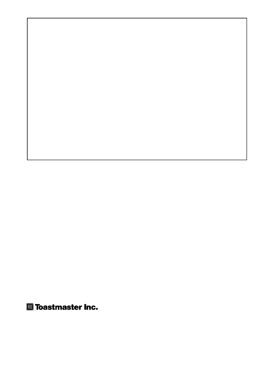 Keep dated sales receipt for warranty serv i c e | Toastmaster 1172X User Manual | Page 64 / 64