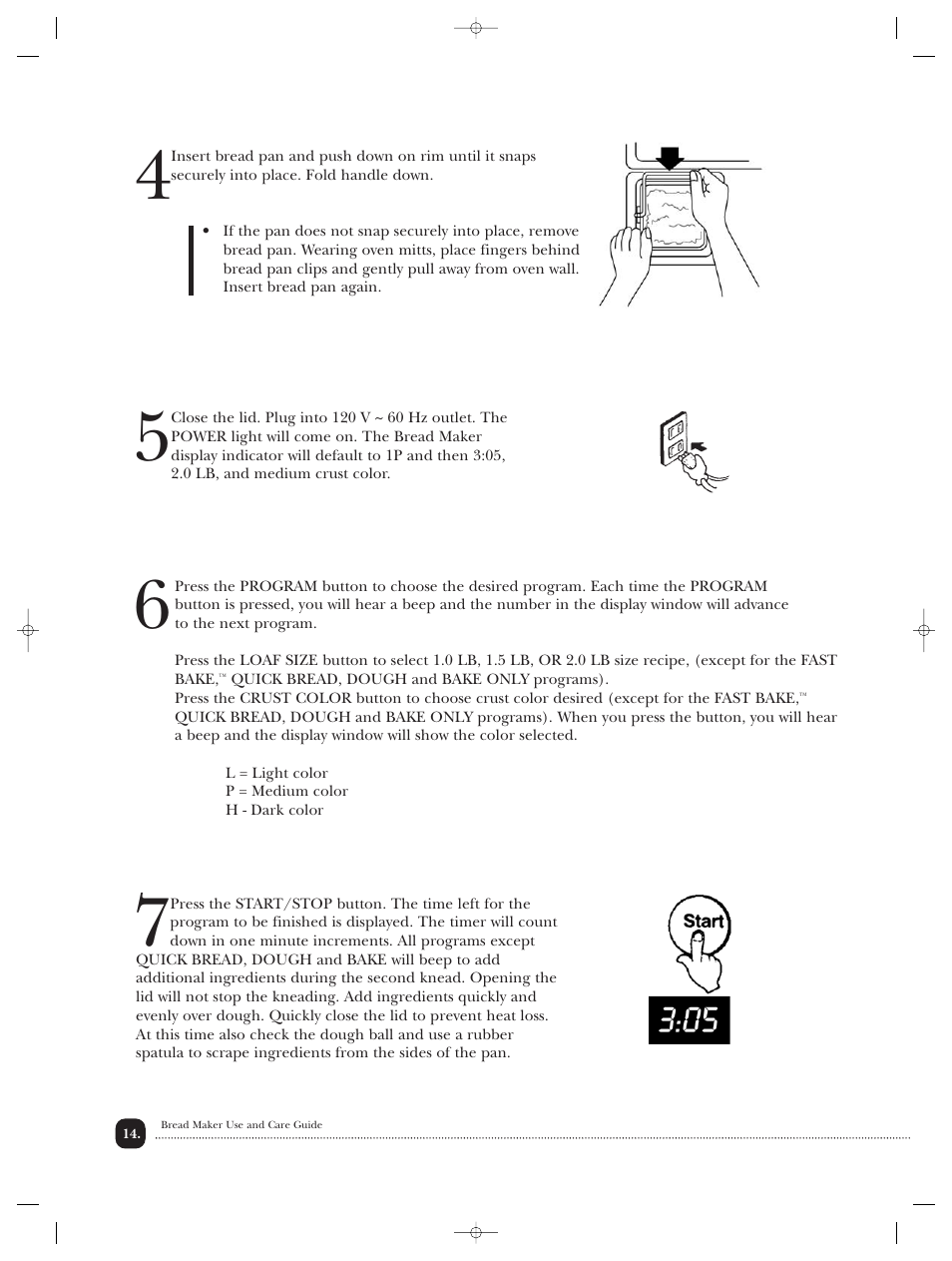 Toastmaster TBR20HCAN User Manual | Page 15 / 64