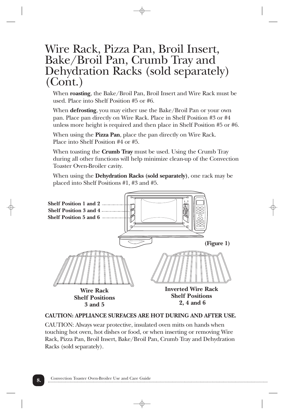 Toastmaster TOV211CAN User Manual | Page 9 / 33