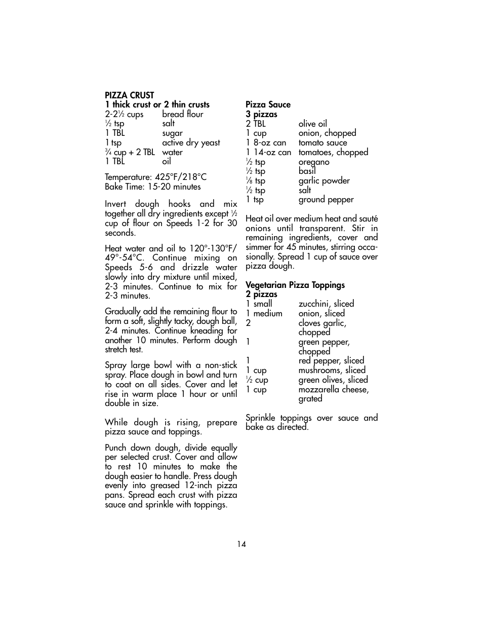 Toastmaster TSM10 User Manual | Page 14 / 66