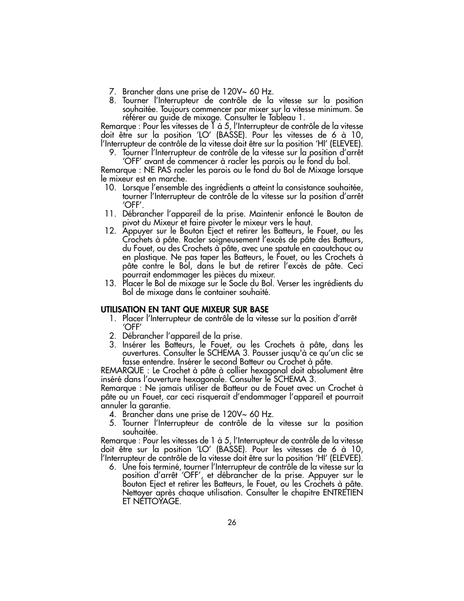 Toastmaster TSM10 User Manual | Page 26 / 66