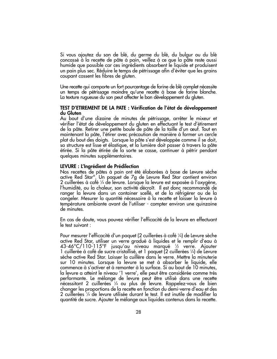 Toastmaster TSM10 User Manual | Page 28 / 66